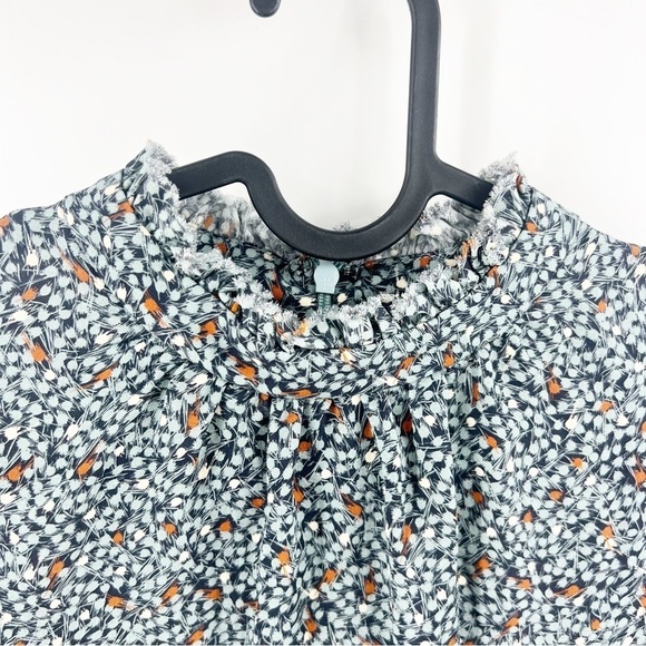 ✅ CHARLOTTE BRODY 100% SILK LONG SLEEVE BLOUSE SIZE SMALL - Picture 4 of 9